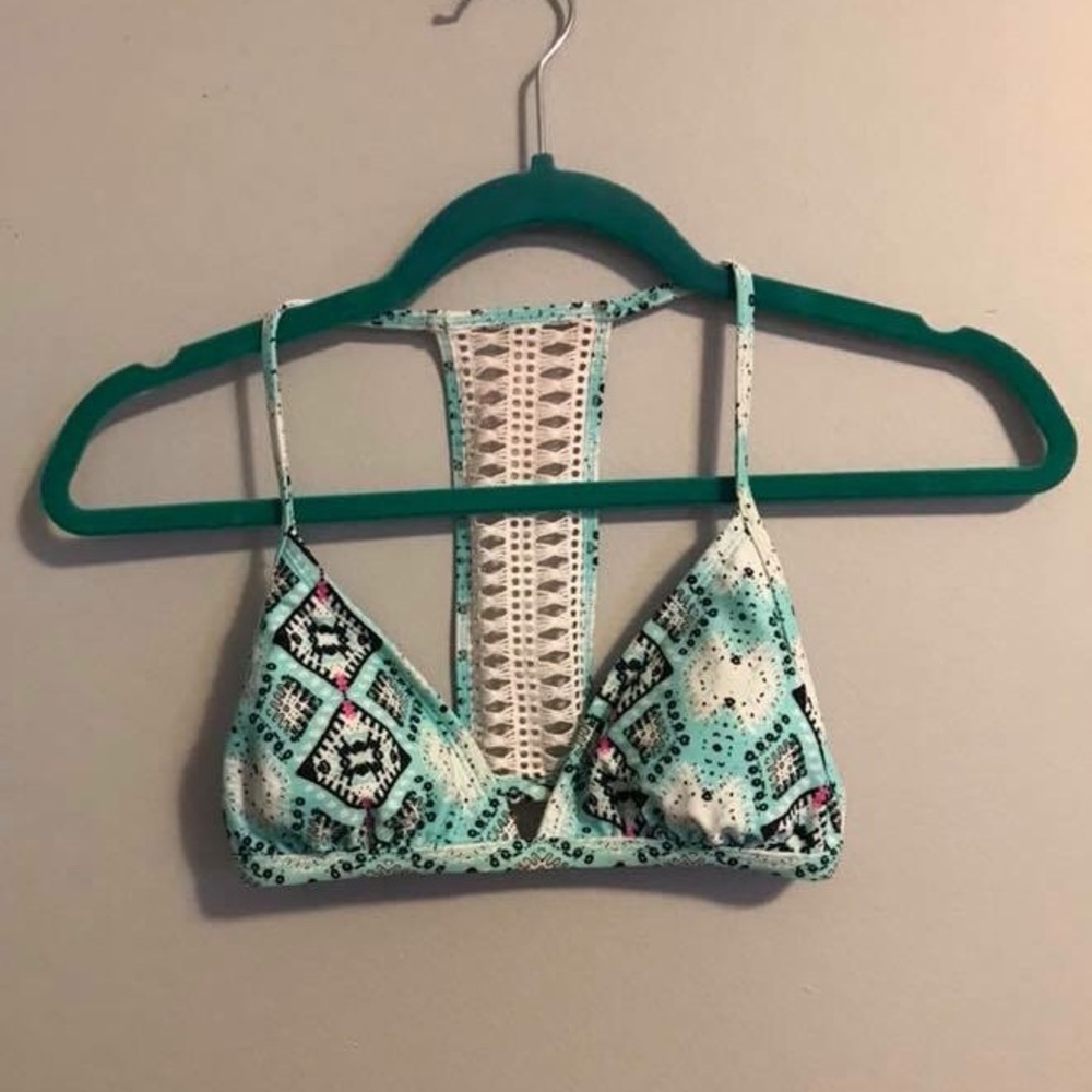 xhilaration bikini top with crotchet detail